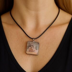 Pink 'My Sister' Pendant
